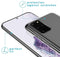 iMoshion Hoesje Geschikt voor Samsung Galaxy S20 Plus Hoesje Siliconen - iMoshion Design hoesje - Transparant / Zwart / Live Laugh Love
