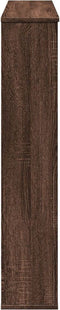 vidaXL - Haardombouw - 100x20x100 - cm - bewerkt - hout - bruin - eikenkleurig