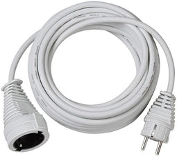 Brennenstuhl 10m H05VV-F 3G1,5 - Verlengsnoer - Geaarde stopcontacten - Wit