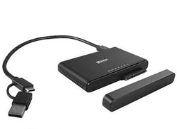 Lindy 43359 - Dockingstation USB 3.2 Type C - M.2 NVMe & SATA SSD - Zwart