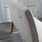 Riviera Maison Eetkamerbank Met Rugleuning - Cape Breton Bench 168 cm - Linnen - Naturel