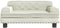 vidaXL - Hondenmand - 70x45x30 - cm - fluweel - crèmekleurig
