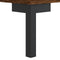 vidaXL - Dressoir - 69,5x34x90 - cm - bewerkt - hout - bruin - eikenkleur