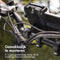 iMoshion Telefoonhouder Fiets met 5.000mAh Powerbank - GSM Houder - Fietshouder met Fietslamp - Fiets Accessoires - Draadloze Oplader - Zwart
