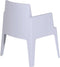 Garden Impressions Box Tuinstoel Silver Grey - 4 stuks