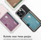 iMoshion Hoesje Geschikt voor iPhone 13 Pro Hoesje Met Pasjeshouder - iMoshion Softcase Backcover met pashouder 3.0 - Transparant