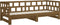 vidaXL - Slaapbank - uitschuifbaar - grenenhout - honingbruin - 2x(90x200) - cm