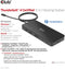 Club 3D - Thunderbolt 4 Docking Station 11-in-1 - 3x Thunderbolt 4 type-C 2x USB 3.2 (Gen2 10Gb/s)