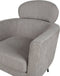SOBY - Fauteuil - Taupe - Polyester