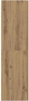 vidaXL - Tv-meubel - 30,5x30x110 - cm - bewerkt - hout - artisanaal - eikenkleur