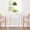 vidaXL - Eettafel - massief - hout - wit - rubber