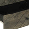 vidaXL - Nachtkastje - 50x33x62 - cm - massief - mangohout - zwart