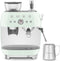 Smeg EGF03PGEU - Espressomachine met bonenmaler - 19 bar druk - Watergroen