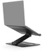 Port Designs 901108DOCK-UK - Laptopstandaard - In hoogte verstelbaar met USB-hub - Zwart