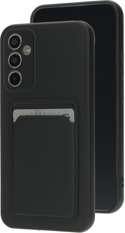 Mobiparts Galaxy A34 (2023) 5G - TPU Case met Kaarthouder - Shockproof - Zwart