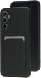 Mobiparts Galaxy A34 (2023) 5G - TPU Case met Kaarthouder - Shockproof - Zwart