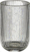 Mica Decorations Merlot - Drinkglazen set - Geribbelde afwerking - 400 ml - (set van 6)
