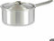 Sauspan met deksel Ø 16 cm Zilverkleurig Aluminium 1,5 L (10 Stuks)