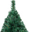 vidaXL - Kunstkerstboom - met - verlichting - en - kerstballen - 240 - cm - groen