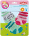 Heless Poppensokken Dotty Polyester Groen/roze 3 Paar 35-45 Cm