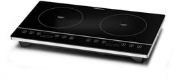 Rommelsbacher dubbele kookplaat CT 3405/IN inductie – 2 kookzones – glaskeramisch met touch control & timer – vrijstaand & mobiel
