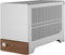 Fractal Design Terra - Mini-ITX Behuizing - Aluminium Walnoot - Zilver