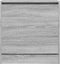 Schoenenkast 60x34x63,5 cm bewerkt hout grijs sonoma eikenkleur