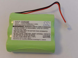 NiMH battery - 2200mAh (3.6V) - for MP3 players, music players such as Robert Sports 210HCB3BMX