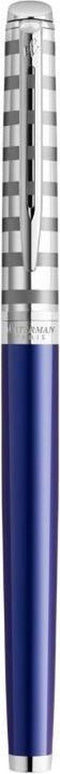 Waterman vulpen Hémisphère Deluxe Marine Blue met palladium detail