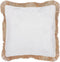GERANIUM - Sierkussen set van 2 - Zandbeige - 45 x 45 cm - Polyester