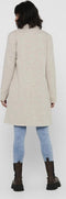 ONLY ONLCARRIE MEL COAT OTW NOOS - Dames Jas - Omkeerbaar - Katoen/Polyester - Etherea Melange