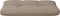 vidaXL - Palletkussen - 80x40x12 - cm - stof - taupe