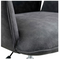 Jill Bureaustoelen - Set van 2 - Antraciet Microfiber - 58,5 x 64 x 82,5-91,5 cm (2 stuks)