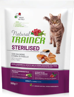 Natural Trainer - Sterilised Salmon Kattenvoer