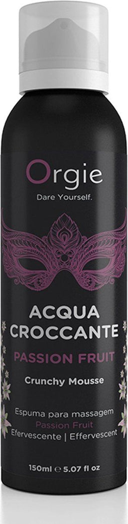 Orgie - Acqua Croccante Crunchy Mousse Passievrucht 150 ml