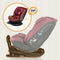 Lionelo Bastiaan RWF i-Size Autostoel - 0-36 kg - 360° Draaibaar - Rood