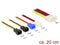 Delock 85516 - Kabel voor 4 Fans - 20 cm - Multi-color