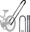 Qwali Duwbeugel - Duwstang kinderfiets - Instelbare hoogte 55,99-73,99 cm - Zwart