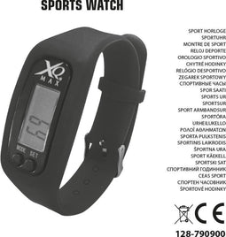 XQ Max Sporthorloge Zwart