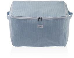 Opbergdoos Versa Corduroy 38 x 26 x 26 cm Blauw