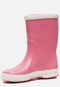 Bergstein Rainboot - Regenlaarzen Unisex Junior - Handgemaakt natuurrubber - Roze - Maat 25