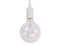 Vellight Design Lamphouder - Siliconen Pendellamp - Inkortbaar Textielsnoer - Mat Wit