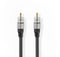 Nedis CAGC24170AT100 - RCA kabel - 1m - Grijs
