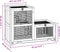 vidaXL - Hamsterkooi - 81x40x60 - cm - massief - vurenhout