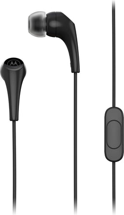 Motorola Sound 2-S - In-Ear Oordopjes - Noise Isolation - Zwart