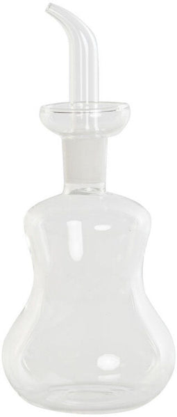 Flesje DKD Home Decor Transparant Borosilicaatglas 250 ml 8 x 8 x 19 cm
