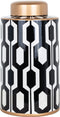 Richmond Pot Faylinn groot (Black/white)