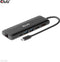 Club 3D CSV-1597 - USB-C 8-in-1 MST Dock - Dual 4K60Hz HDMI/DP - Zwart