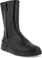 ECCO Bella - Leren Dames Laarzen - Waterafstotend - Zwart - Maat 41