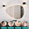 Mirlux Badkamerspiegel - Asymmetrisch - LED Verlichting met Dimbare Functie - 120x75CM